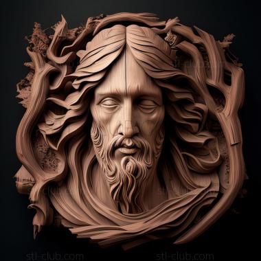 3D model st jesus (STL)